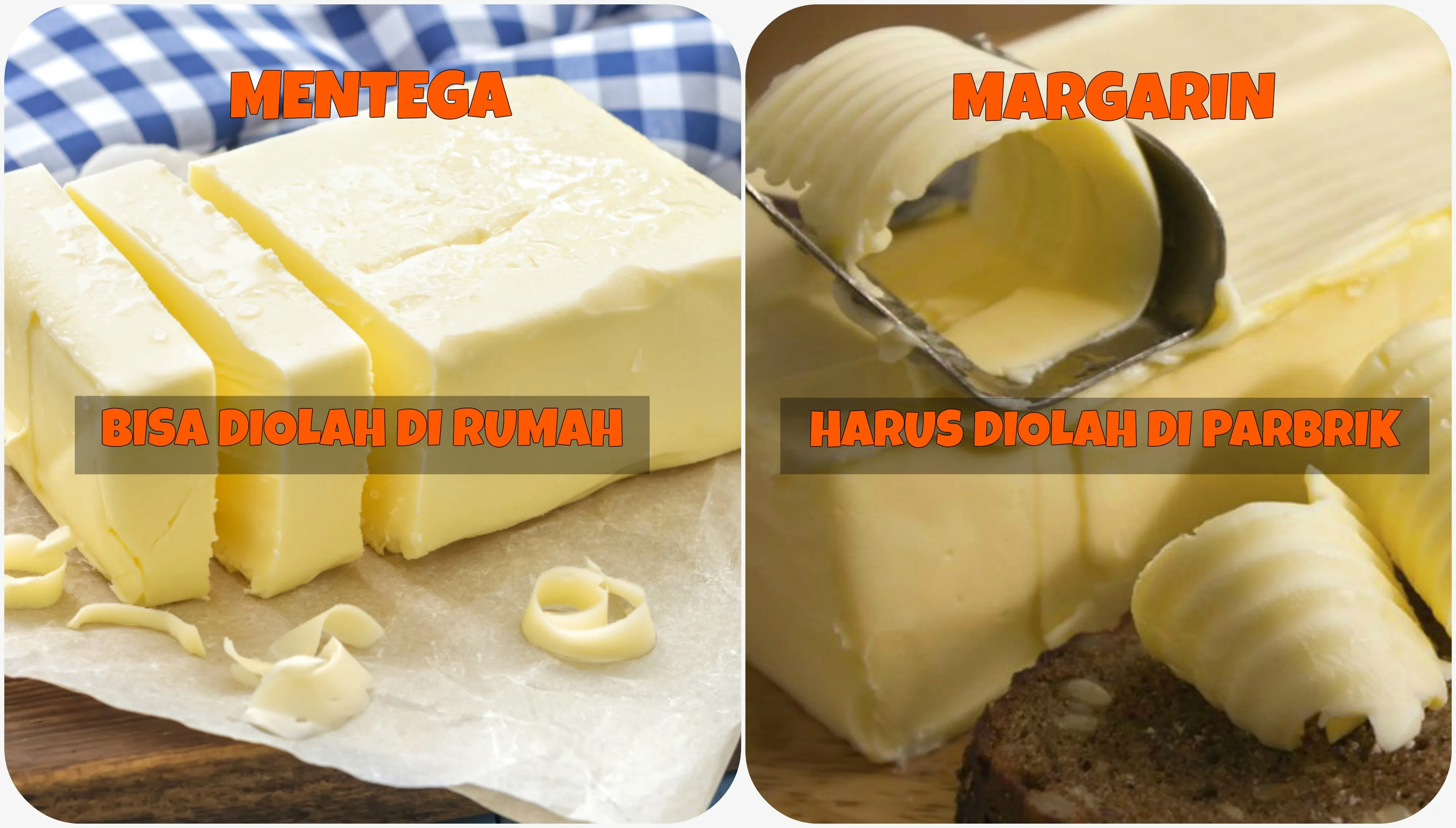 9+ Perbedaan Mentega dan Margarin yang Sering Salah 18