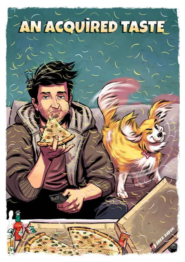 19+ Ilustrasi Kocak yang Cuma Dipahami oleh Kamu Para Dog Lovers. Bener Banget Nggak Nih? 24