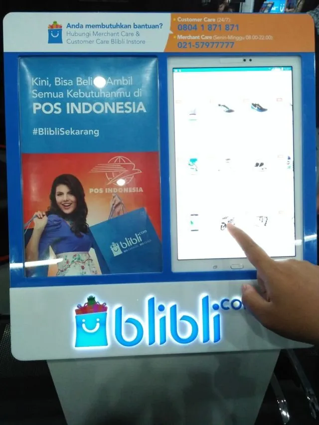 Sekarang, Kamu Bisa Belanja Online di Kantorpos dengan Kiosk Blibli InStore. Hidup Terasa Lebih Mudah Ya! 3