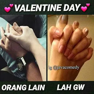 Cara Menertawakan Diri Sendiri di Hari Valentine Lewat 17+ Meme Kocak Ini. Udah Kesindir Belum Nih? 26