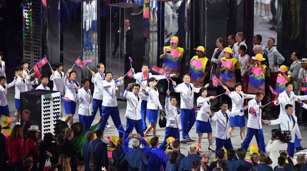 10+ Potret Partisipasi Korea Utara di Olimpiade 2018. Dari Tim Cheerleading Hingga Duet dengan SNSD 12