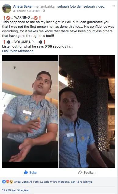 Pegawai Hotel di Bali Melecehkan Turis Selandia Baru. Bikin Pariwisata Indonesia Tercoreng Nih! 4