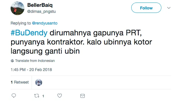 Dari yang Kocak sampai Bijak, Inilah 14+ Kicauan Warganet soal Bu Dendy yang 'Sawer' Pelakor Pakai Duit 22