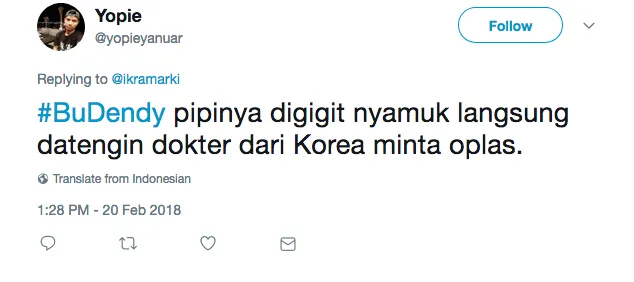 Dari yang Kocak sampai Bijak, Inilah 14+ Kicauan Warganet soal Bu Dendy yang 'Sawer' Pelakor Pakai Duit 23