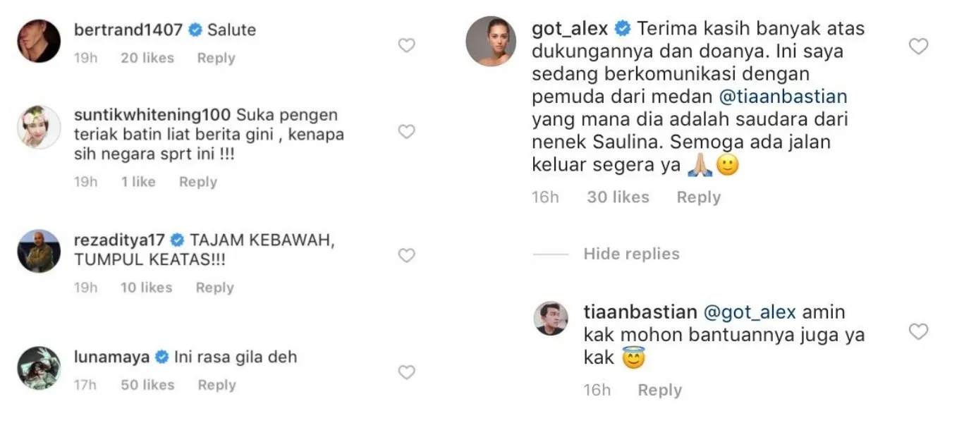 Sedih Dengar Kabar Nenek Dipenjara Karena Tebang Pohon, Alexandra Gottardo Mohon Pelapor Memaafkan 6