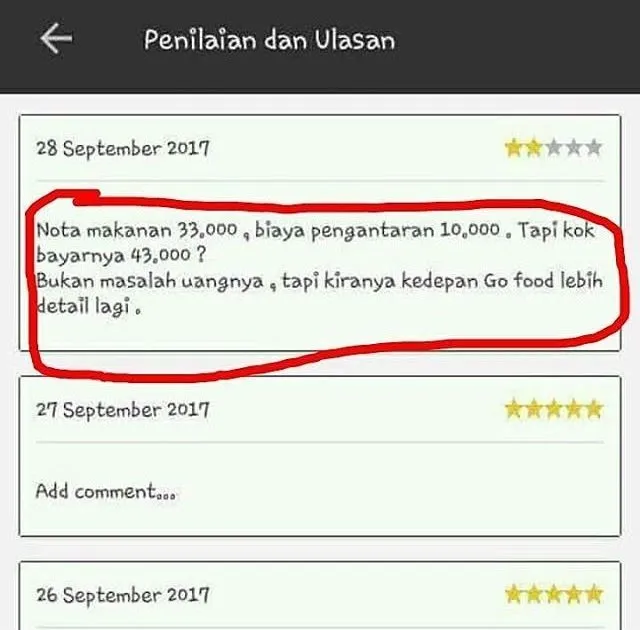 13+ Macam Review Pelanggan Ojek Online. Dari yang Kocak Sampai Bikin Abangnya Kehilangan Pekerjaan 23
