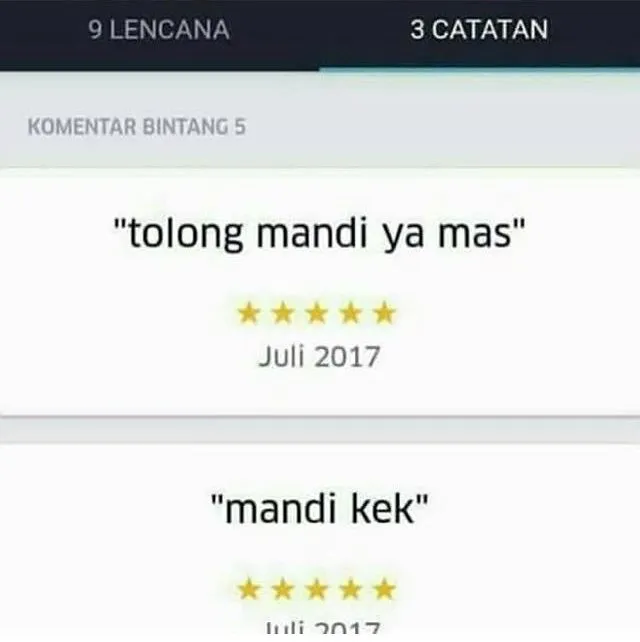 13+ Macam Review Pelanggan Ojek Online. Dari yang Kocak Sampai Bikin Abangnya Kehilangan Pekerjaan 26