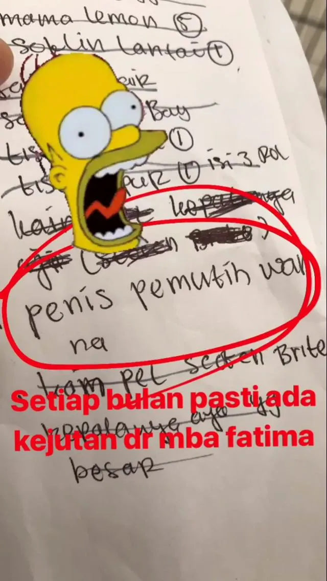 Kocak Abis! Catatan Belanja yang Dibikin ART Dewi Sandra Ini Berpotensi Timbulkan Salah Paham 4