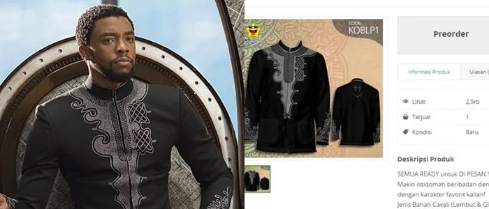 7+ Inspirasi Hits dan Kekinian Baju Koko. Idenya Bukan Cuma dari Kostum Aktor Black Panther Lho! 9