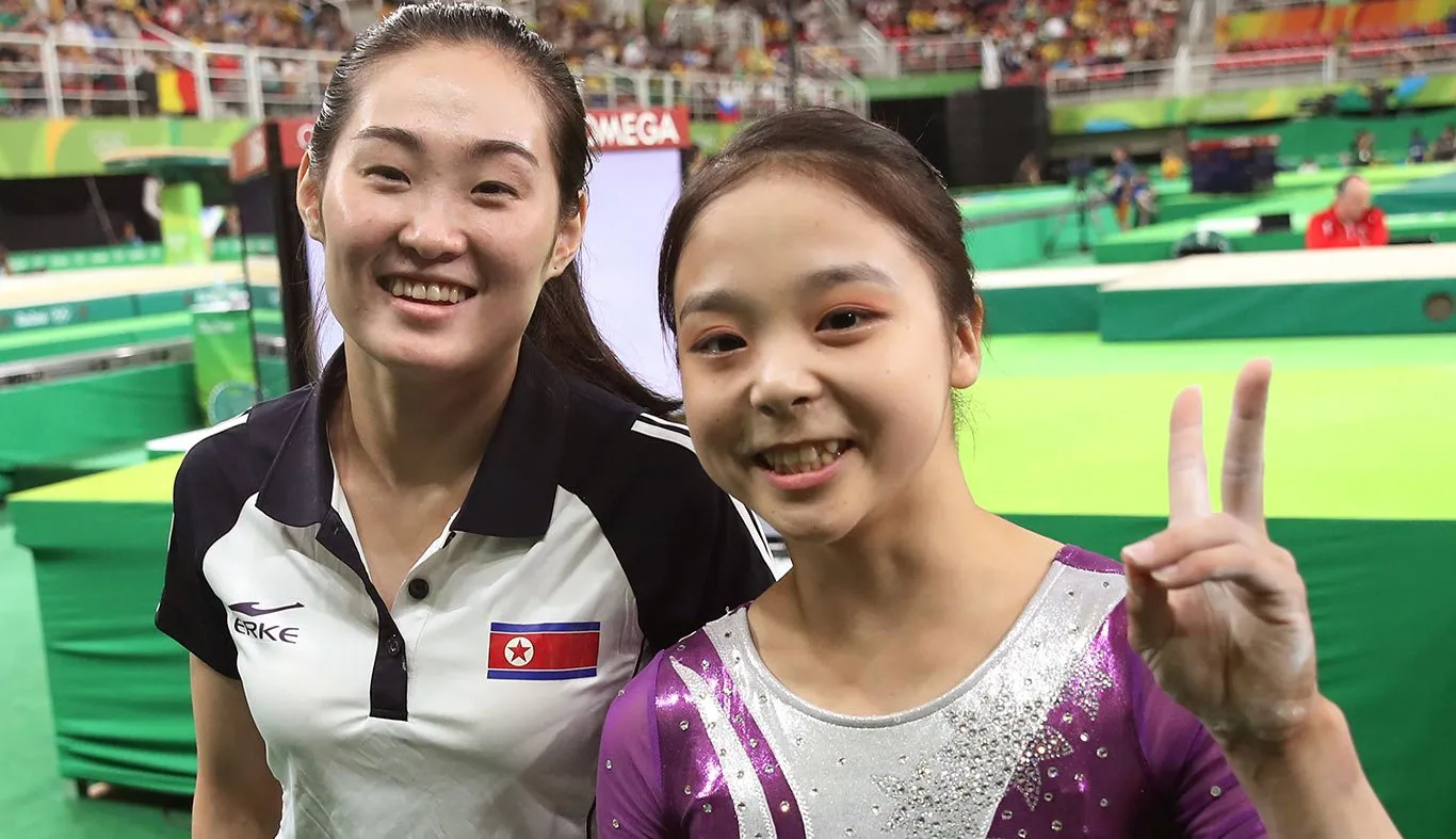 10+ Potret Partisipasi Korea Utara di Olimpiade 2018. Dari Tim Cheerleading Hingga Duet dengan SNSD 22