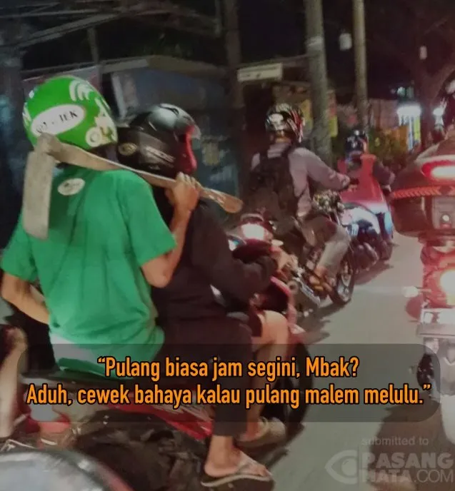 7 Kalimat Perhatian dari Babang Ojol Ini Terbukti Jauh Lebih Romantis daripada Pacarmu. Miris sih~ 9