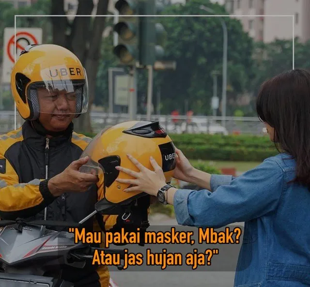 7 Kalimat Perhatian dari Babang Ojol Ini Terbukti Jauh Lebih Romantis daripada Pacarmu. Miris sih~ 11