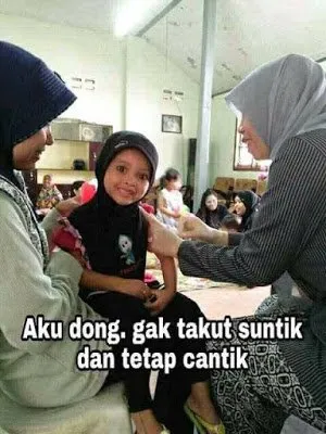 Reaksi Kocak Orang Saat Berhadapan dengan Jarum Suntik. Sembari Bernostalgia Zaman SD, yuk~ 25