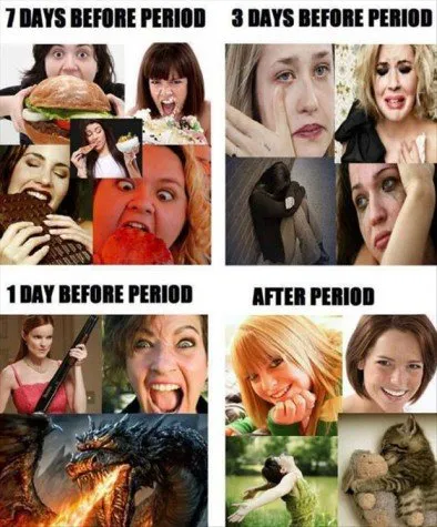 10+ Gambar Menyentil Ini Sangat Mewakili Apa yang Cewek Rasain Saat Menstruasi. Memang Sih, Bikin Sensi 21