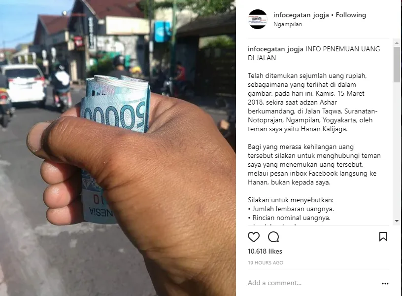 Nemu Uang di Jalan dan Dicari Pemiliknya, Jadi Bukti Bahwa Masih Ada Orang Jujur di Negeri ini. Salut! 5