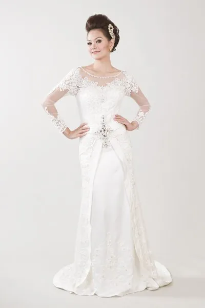 Gaun dan Kebaya Pengantin Ini Harganya di Bawah 1 Juta. Bisa Ngirit Bujet Kalian Berdua 12