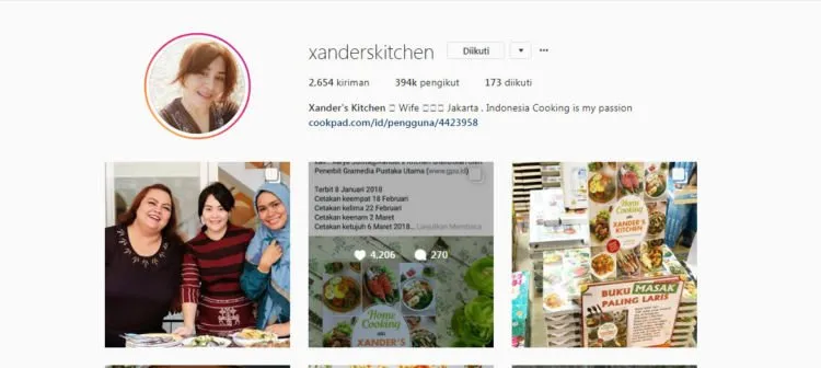 Kisah Sukses di Balik Akun @xanderskitchen, Penulis Buku Masak Mega Best Seller se-Indonesia 7