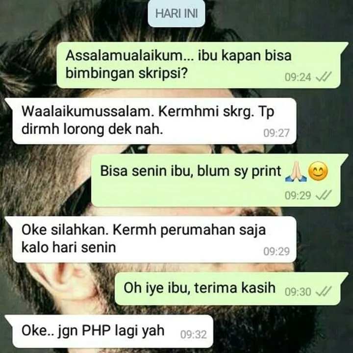 11+ Chat Mahasiswa dengan Dosen yang Nggak Kenal Aturan. Kocak sih, Tapi Masa Calon Sarjana Begini? 21