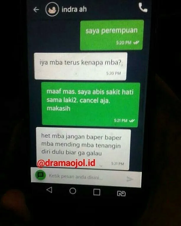 12+ Alasan Driver atau Penumpang Ojol Batalin Orderan. Kocak! 17