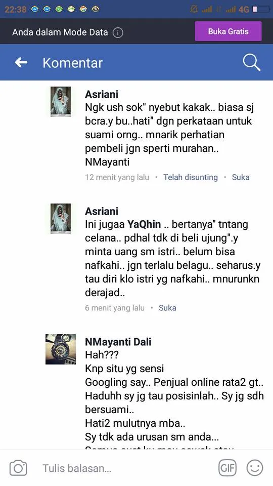 Parno Sama Isu Pelakor yang Lagi Ramai, Cewek Ini Marahi Pemilik Olshop yang Panggil Suaminya