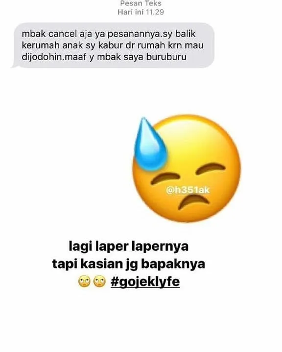 12+ Alasan Driver atau Penumpang Ojol Batalin Orderan. Kocak! 23
