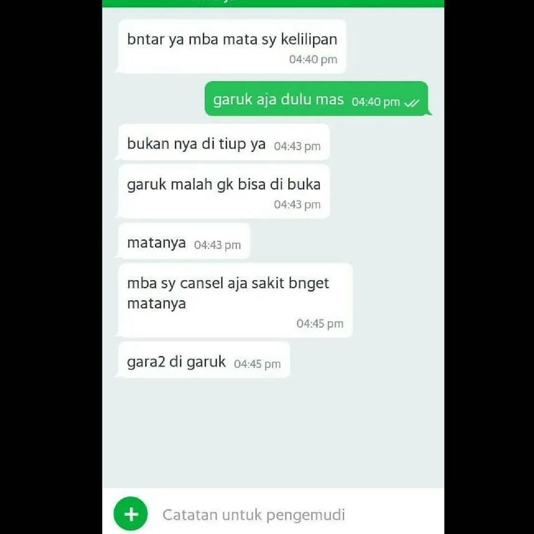 12+ Alasan Driver atau Penumpang Ojol Batalin Orderan. Kocak! 24