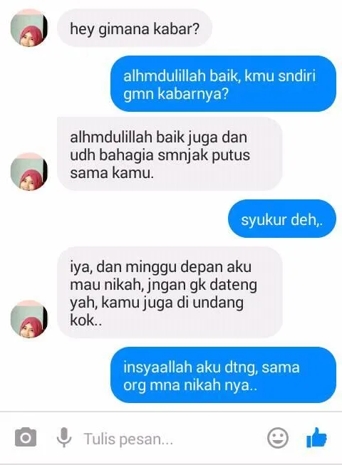 Sang Mantan Nikah dengan Teman Sendiri, Cowok Ini Minta Saran Mending Datang Resepsi atau Nggak 5