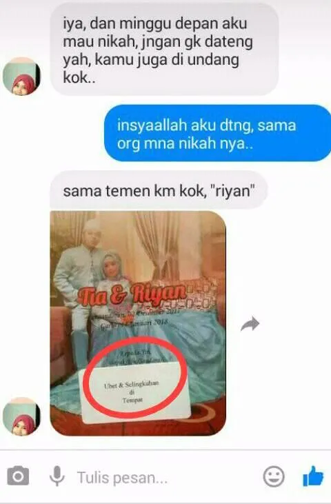 Sang Mantan Nikah dengan Teman Sendiri, Cowok Ini Minta Saran Mending Datang Resepsi atau Nggak 6