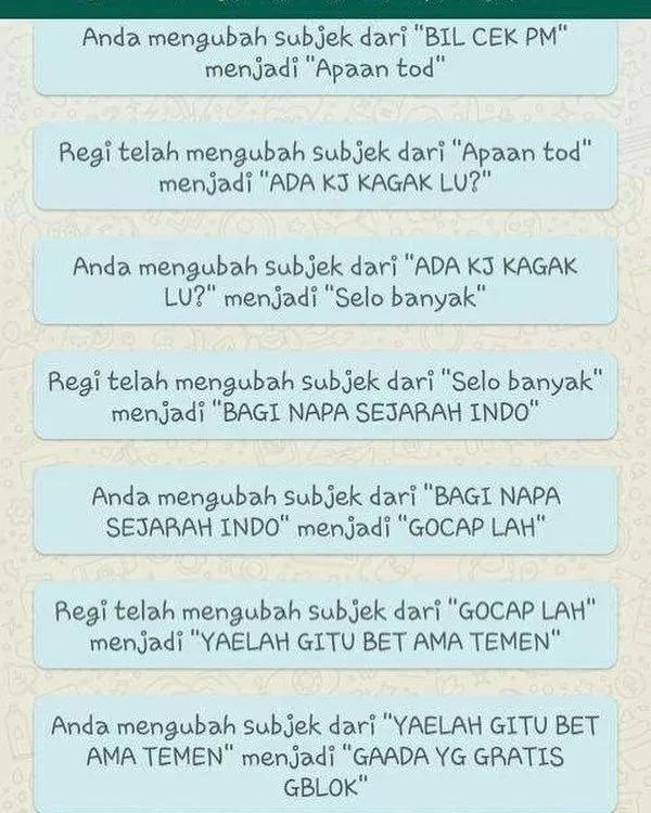 Menebak Karakter Orang dari Kelakuannya di Grup WhatsApp. Kamu Termasuk yang Mana Nih? 14