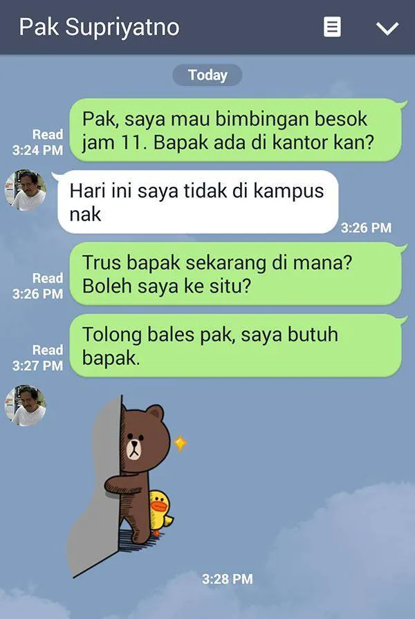 11+ Chat Mahasiswa dengan Dosen yang Nggak Kenal Aturan. Kocak sih, Tapi Masa Calon Sarjana Begini? 17