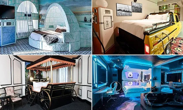 Hotel Paling Gokil di Dunia, Kamarnya Berisi Dunia Fantasi. Ini Kamar Atau Negeri Dongeng ya?