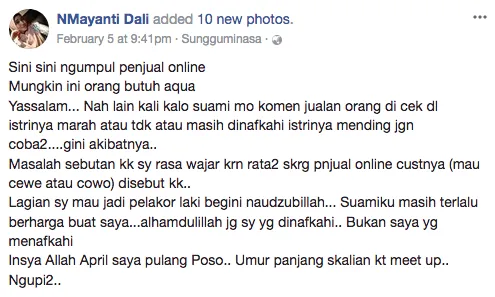 Parno Sama Isu Pelakor yang Lagi Ramai, Cewek Ini Marahi Pemilik Olshop yang Panggil Suaminya