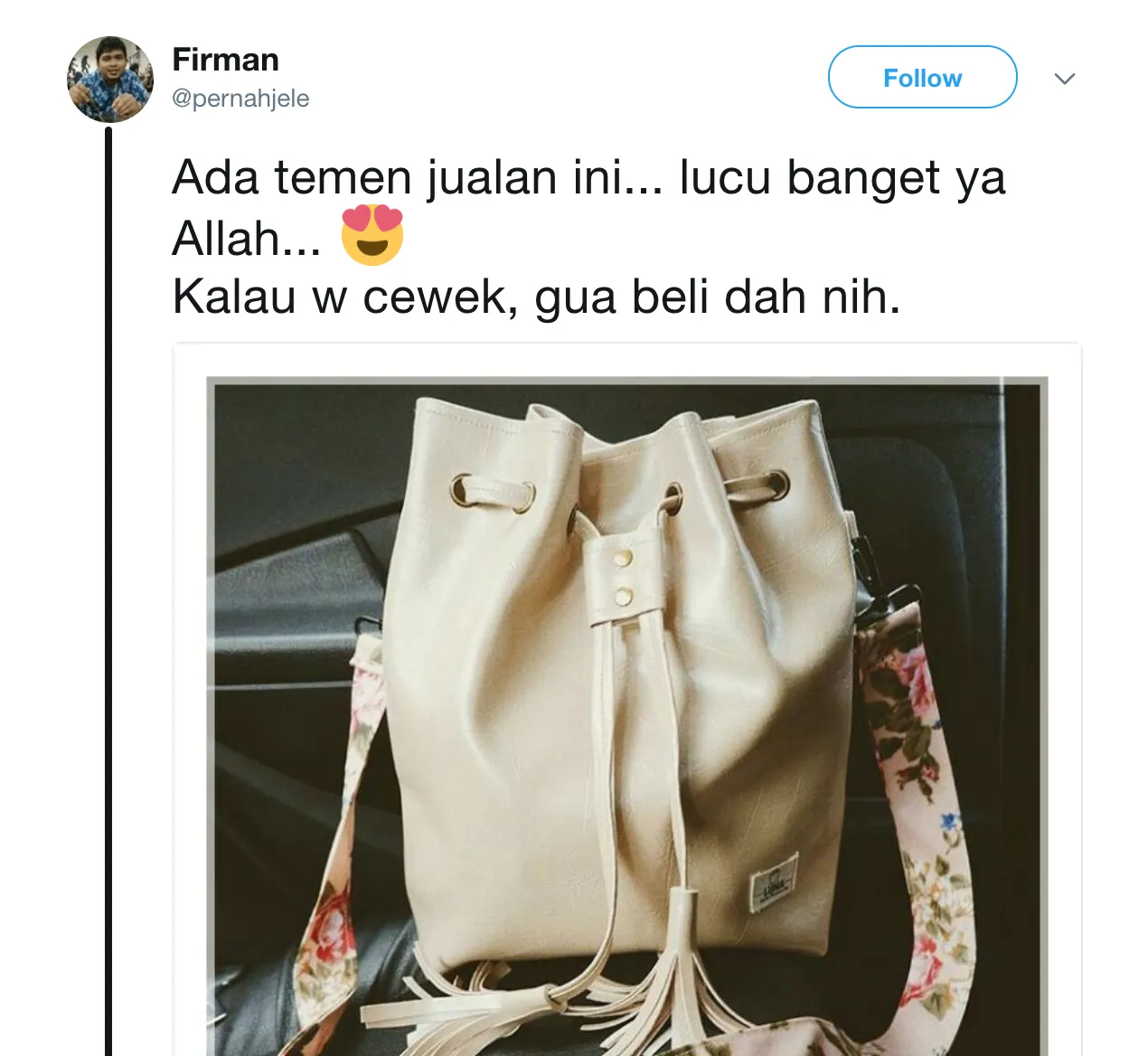 Minta Dibeliin Tas, Jawaban Cowok Ini Bikin Cewek Nggak Bisa Berkata-Kata Lagi. Boleh Ditiru Nih! 4