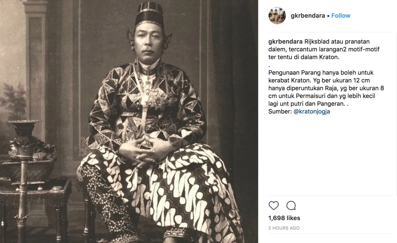 GKR Bendara Kecewa Saat Pemeran Sultan Agung Pakai Batik yang Nggak Sesuai. Untung Masih Proses Syuting 5