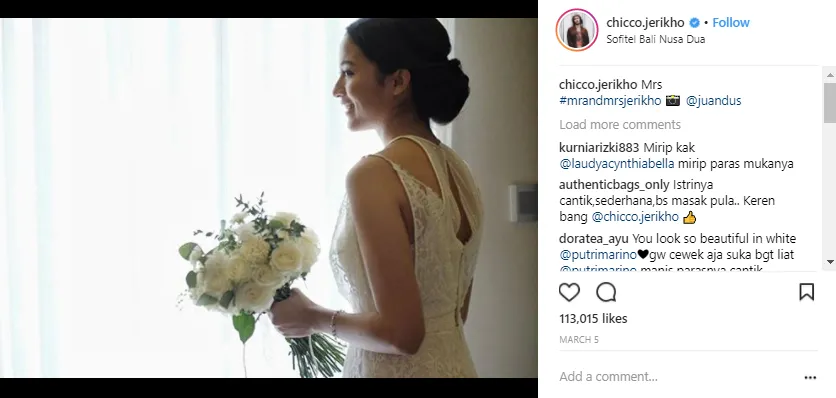 Pasca Menikah, Begini Tampilan Feeds Instagram Chicco Jerikho yang Bikin Baper!