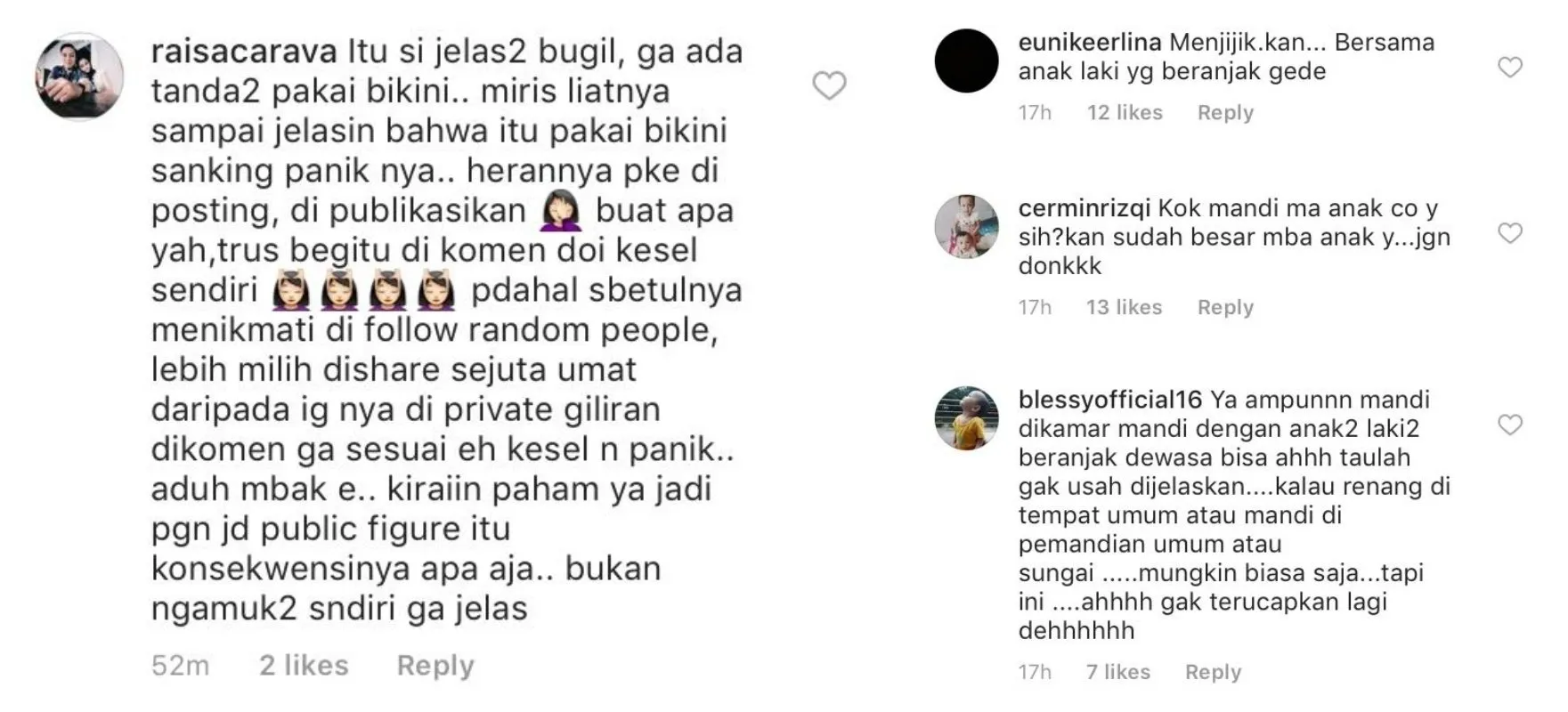 Dicibiri Karena Unggah Foto Bertiga dengan Anak di Bathtub, Nana Mirdad Didukung Banyak Warganet 6
