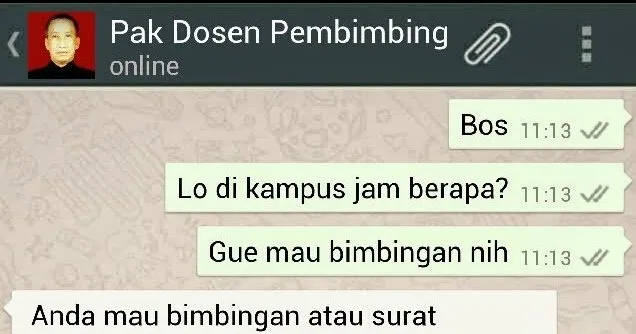 11+ Chat Mahasiswa dengan Dosen yang Nggak Kenal Aturan. Kocak sih, Tapi Masa Calon Sarjana Begini? 15