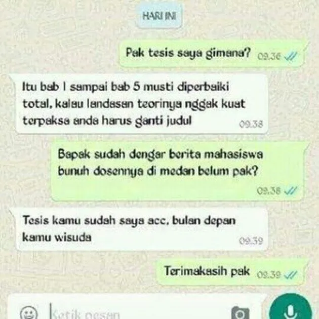 11+ Chat Mahasiswa dengan Dosen yang Nggak Kenal Aturan. Kocak sih, Tapi Masa Calon Sarjana Begini? 23