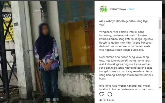 Viral di Media Sosial, Ini 9 Fakta Soal Bocah Ahli Gendam yang Kabarnya Sudah Rugikan Banyak Orang 7