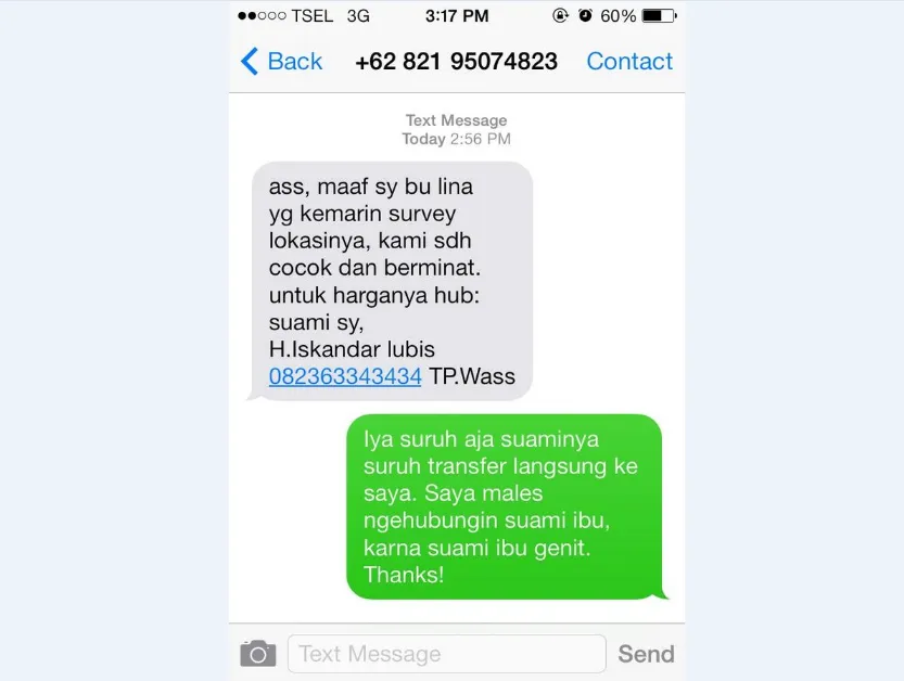 12 Cara Kocak Membalas SMS Penipuan Bodong. Hari Gini kok Masih Ada Saja, ya? 19