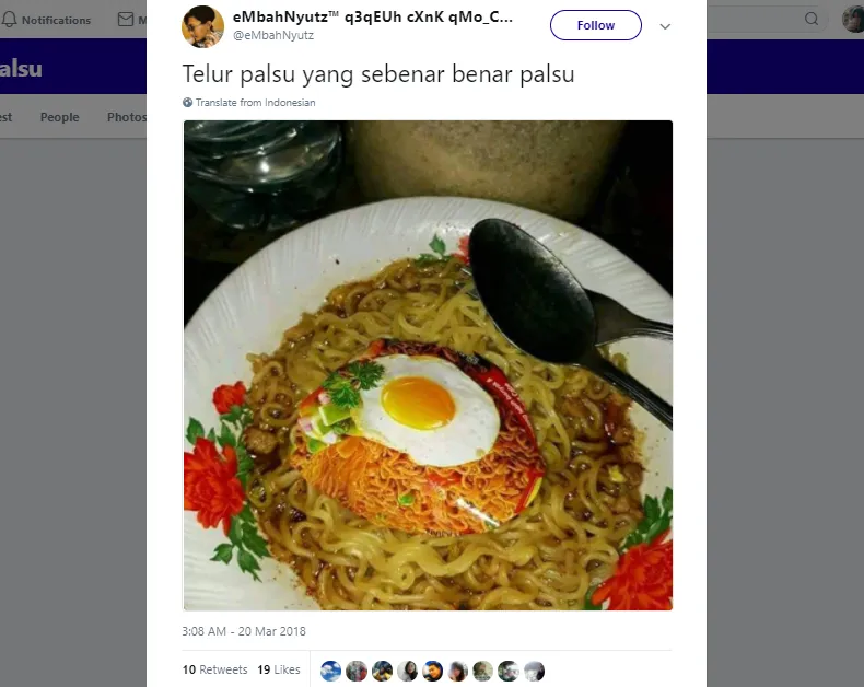 Telur Palsu Kembali Viral, 12 Tanggapan Warganet ini Malah Bikin Ngakak. Sudahlah, itu Cuma Hoaks Lho~ 17