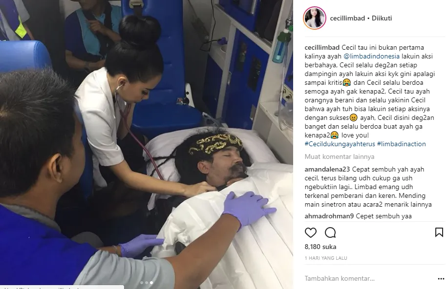 Selain Sayang Keluarga, 11 Foto ini Buktikan Bahwa Limbad Beruntung Banget Punya Anak Secantik Cecil 12