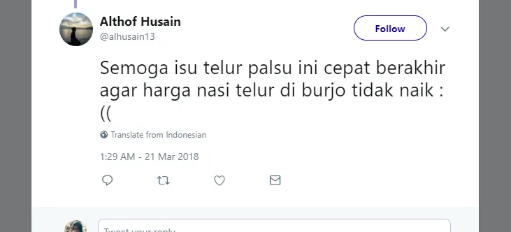 Telur Palsu Kembali Viral, 12 Tanggapan Warganet ini Malah Bikin Ngakak. Sudahlah, itu Cuma Hoaks Lho~ 23