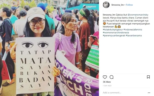 15+ Poster Paling Menohok dalam Aksi Women's March 2018. Beginilah Jeritan Hati Perempuan 27