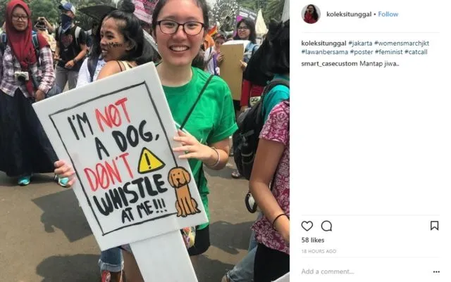 15+ Poster Paling Menohok dalam Aksi Women's March 2018. Beginilah Jeritan Hati Perempuan 24