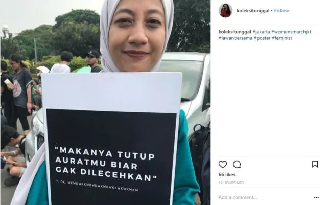 15+ Poster Paling Menohok dalam Aksi Women's March 2018. Beginilah Jeritan Hati Perempuan 33