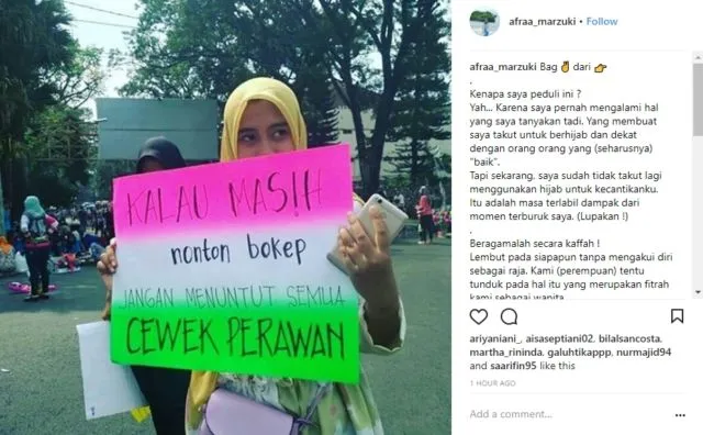 15+ Poster Paling Menohok dalam Aksi Women's March 2018. Beginilah Jeritan Hati Perempuan 19