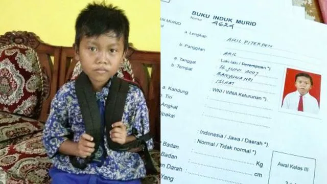 Unik, Bapak ini Kasih Nama