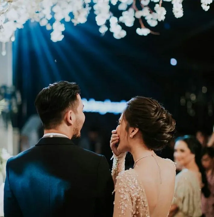 10+ Potret Cantik Perjalanan Pernikahan Syahnaz Mulai Lamaran Hingga Resepsi. Serius Bikin Iri! 22