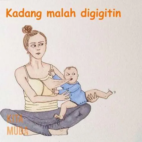 18 Ilustrasi Lucu Perjuangan Ibu Muda yang Baru Punya Momongan. Ternyata Nggak Gampang, Ya? 22